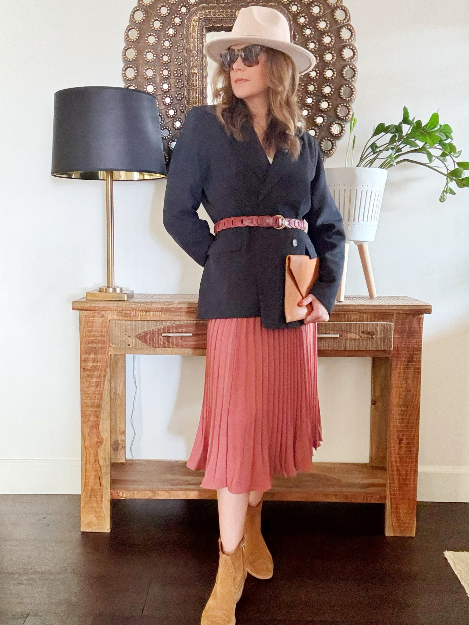 Love this pleated skirt to transition to spring.  

#LTKSeasonal #LTKover40 #LTKfindsunder50