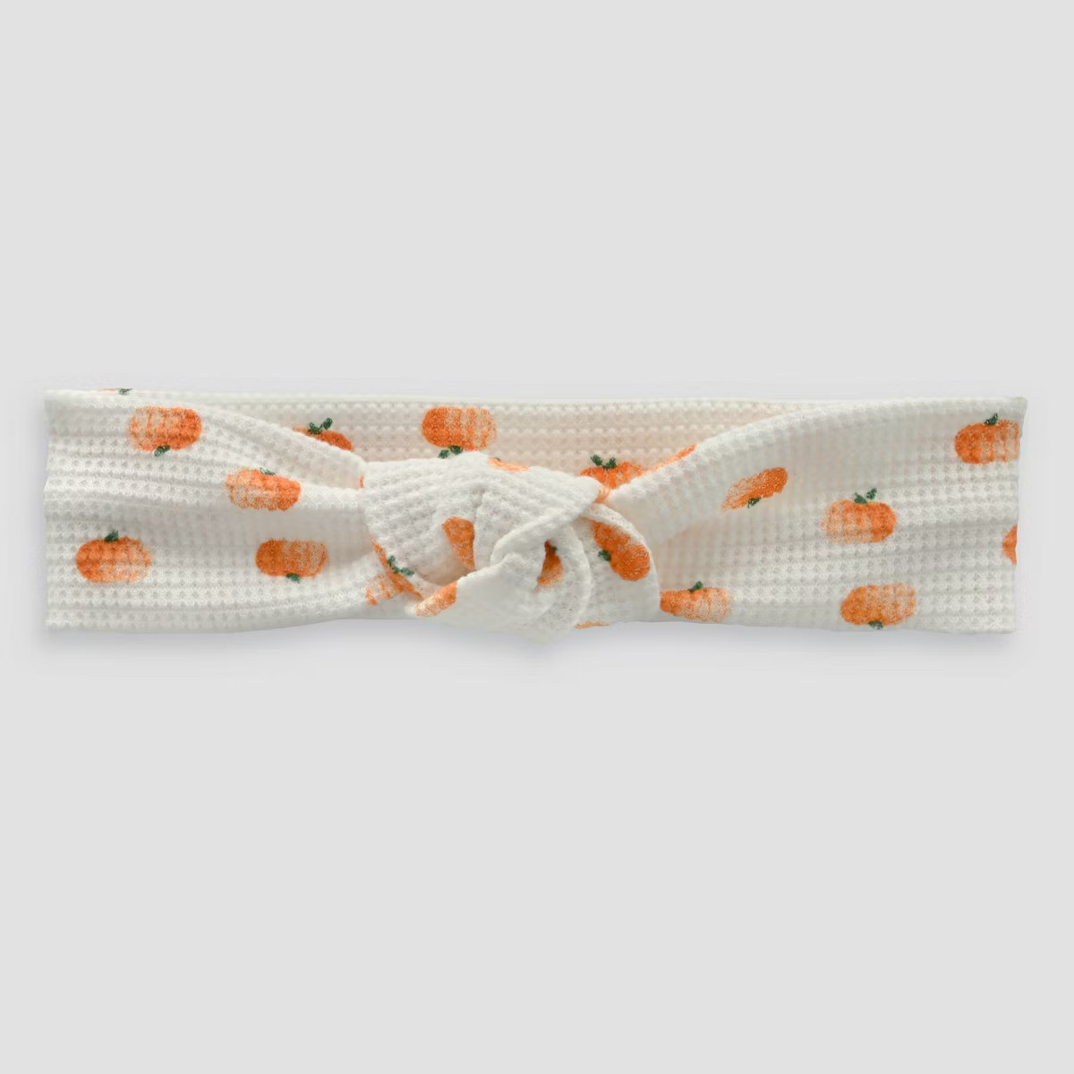 Carter's Just One You Baby Girls' Halloween Pumpkins Headwrap - Cream | Target