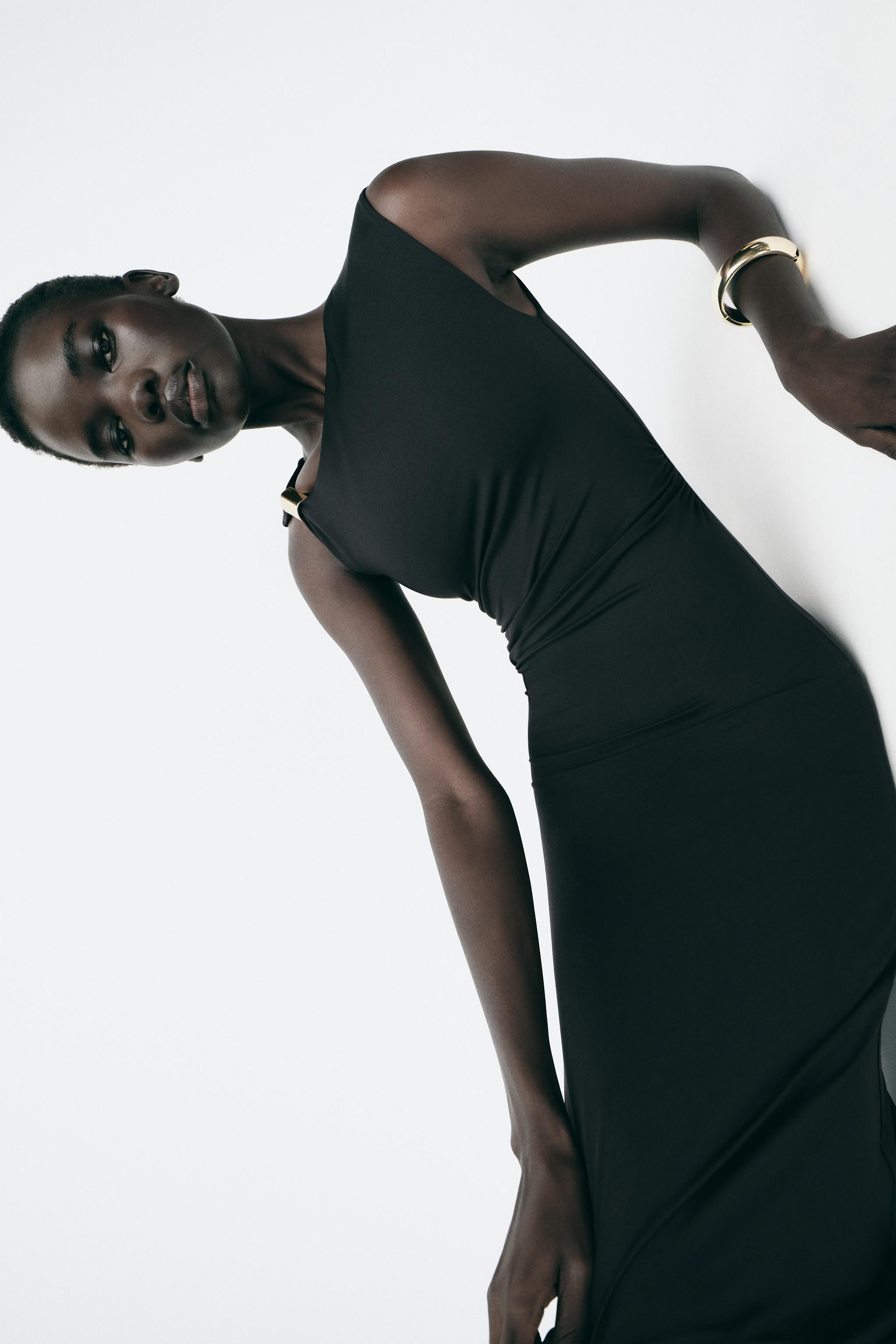 DRESS WITH METAL APPLIQUÉ | Zara UK