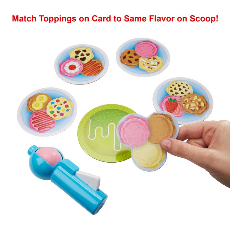 Ice Cream Scoops Of Fun Kids Fisher-Price Board Game By For 3 Year Olds & Up - Walmart.com | Walmart (US)