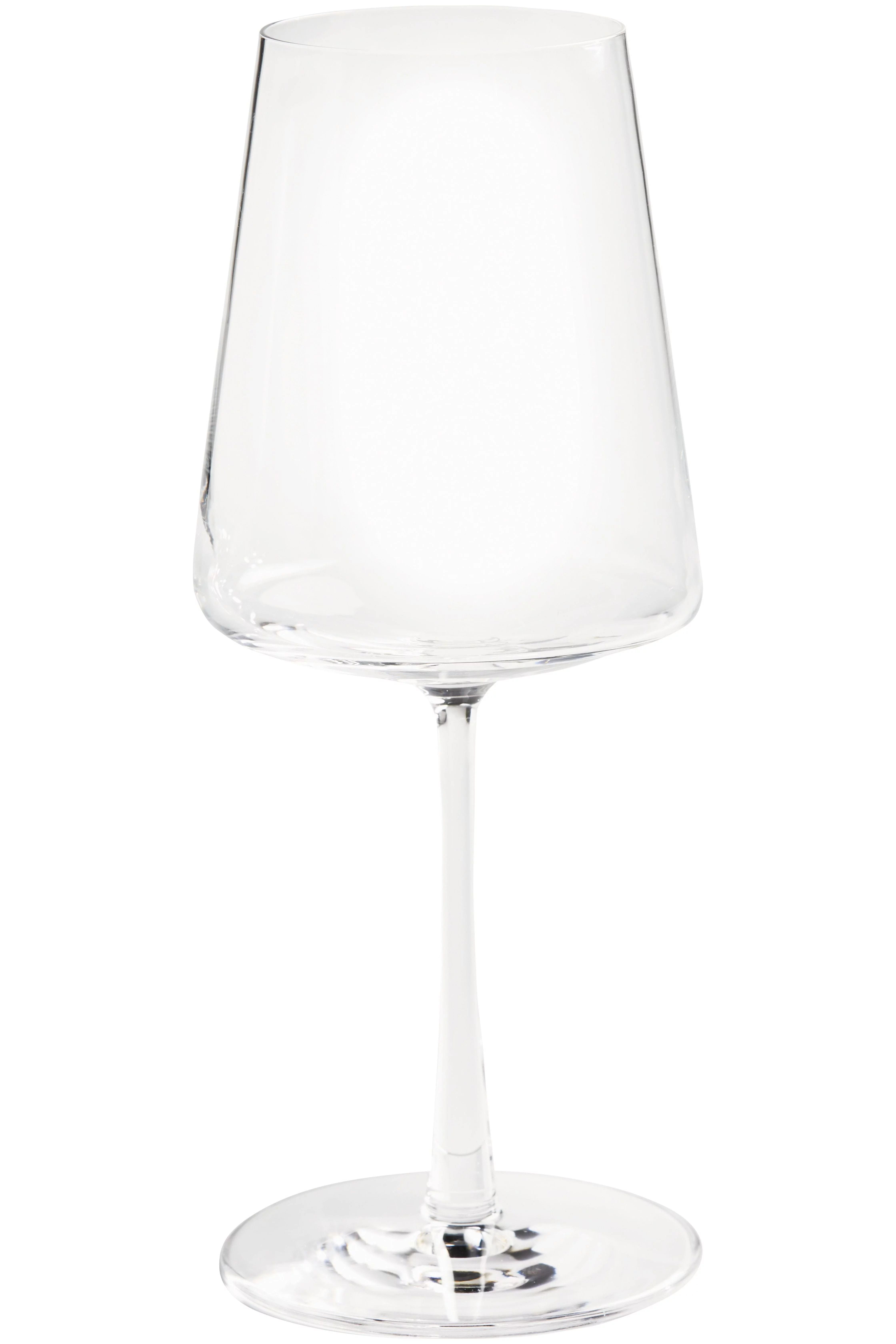 Better Homes & Gardens Clear Flared White Wine Glass with Stem, 4 Pack | Walmart (US)