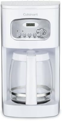 Cuisinart DCC-1100 12-Cup Programmable Coffeemaker, White | Amazon (US)