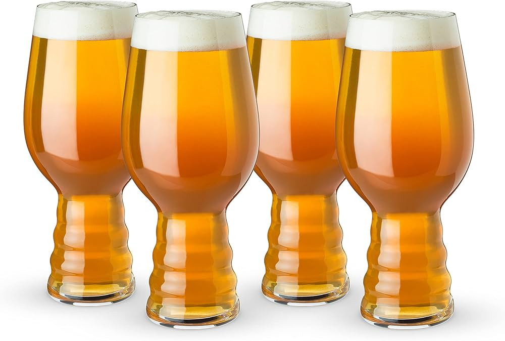 Spiegelau Craft IPA, Set of 4 European-Made Lead-Free Crystal, Modern, Dishwasher Safe, Professio... | Amazon (US)