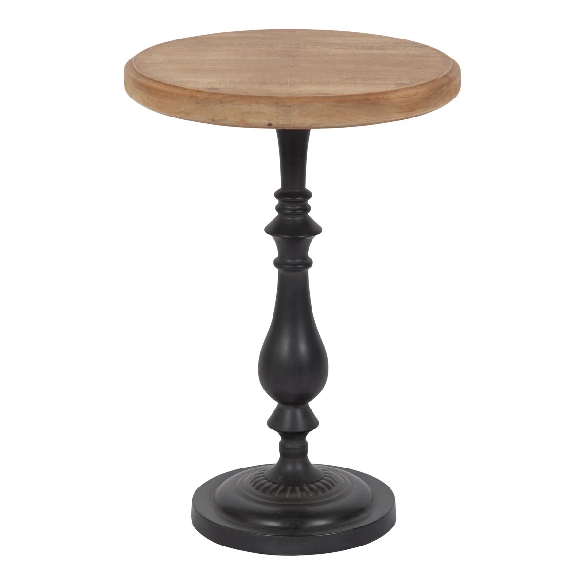 Alcott Hill Anssi Wood And Metal Side Table 18X18x25 | Wayfair North America