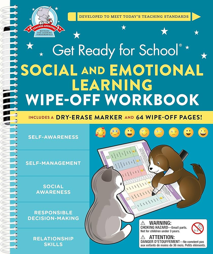 Get Ready for School: Social and Emotional Learning Wipe-Off Workbook | Amazon (US)