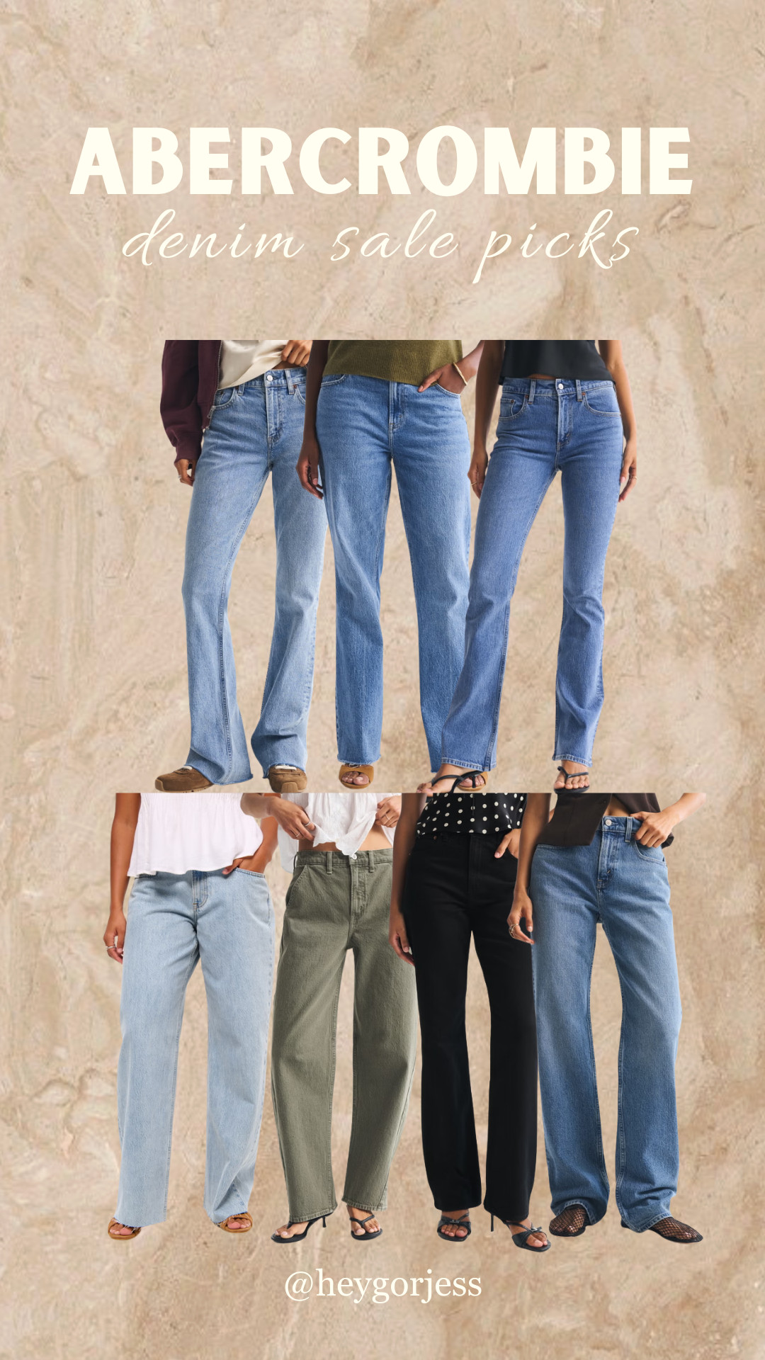 25-40% off all Abercrombie denim! These are some of my favorites! Use code DENIMAF for an extra 15% off! 

 #LTKootd #LTKSeasonal #LTKSaleAlert