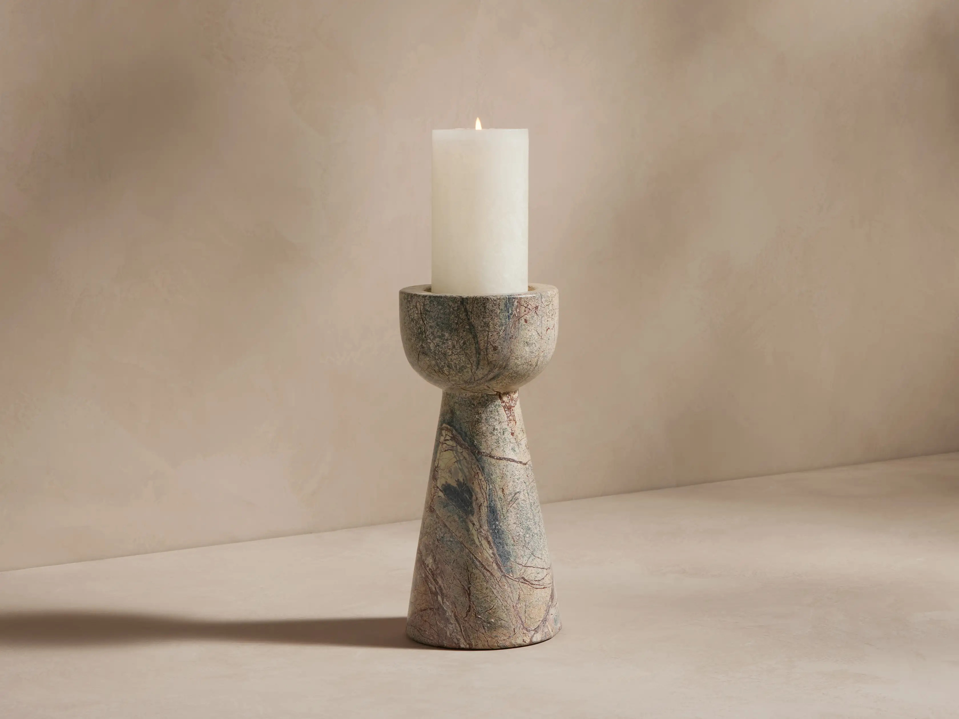 Omo Marble Pillar | Arhaus