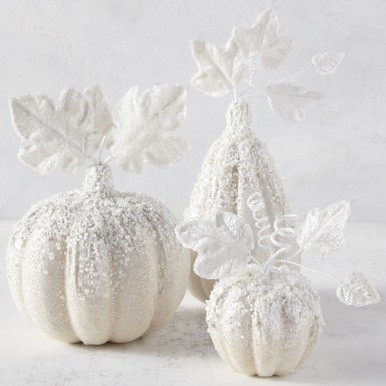 Beaded Pumpkins and Gourd | Z Gallerie