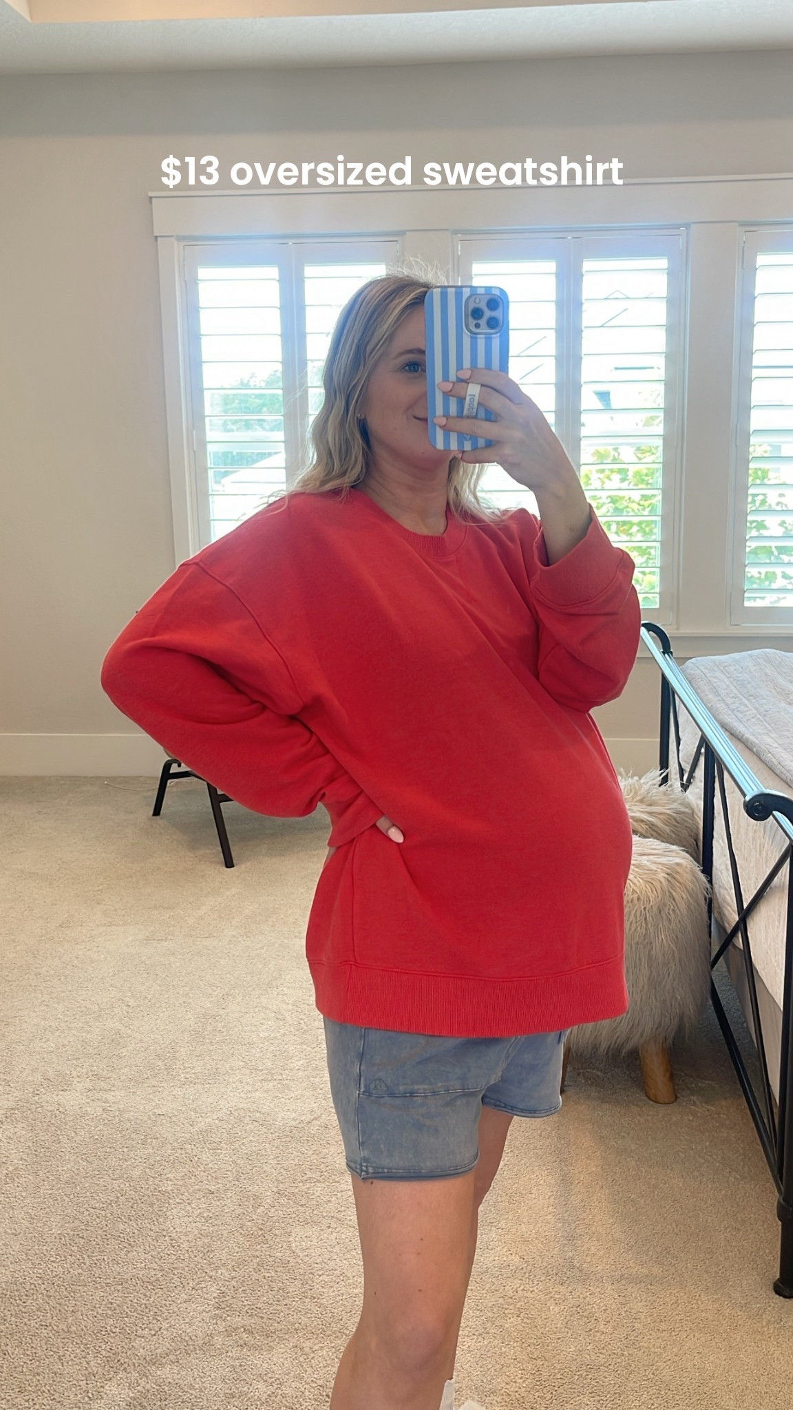 My FAVORITE lightweight sweatshirt that comes in a bunch of colors 

Walmart finds. Walmart. Oversized sweatshirt. Fall style 

#LTKBump #LTKSeasonal #LTKFindsUnder50