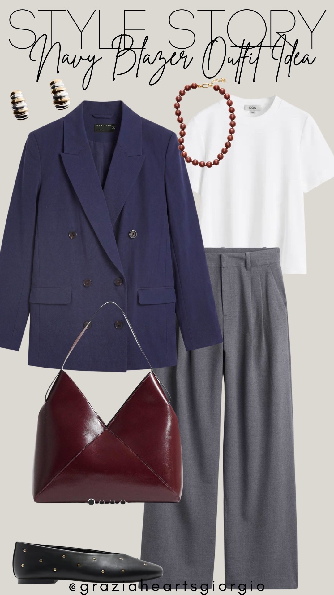 Navy Blazer Outfit Idea 
.
#outfitidea

#LTKootd #LTKgrwm