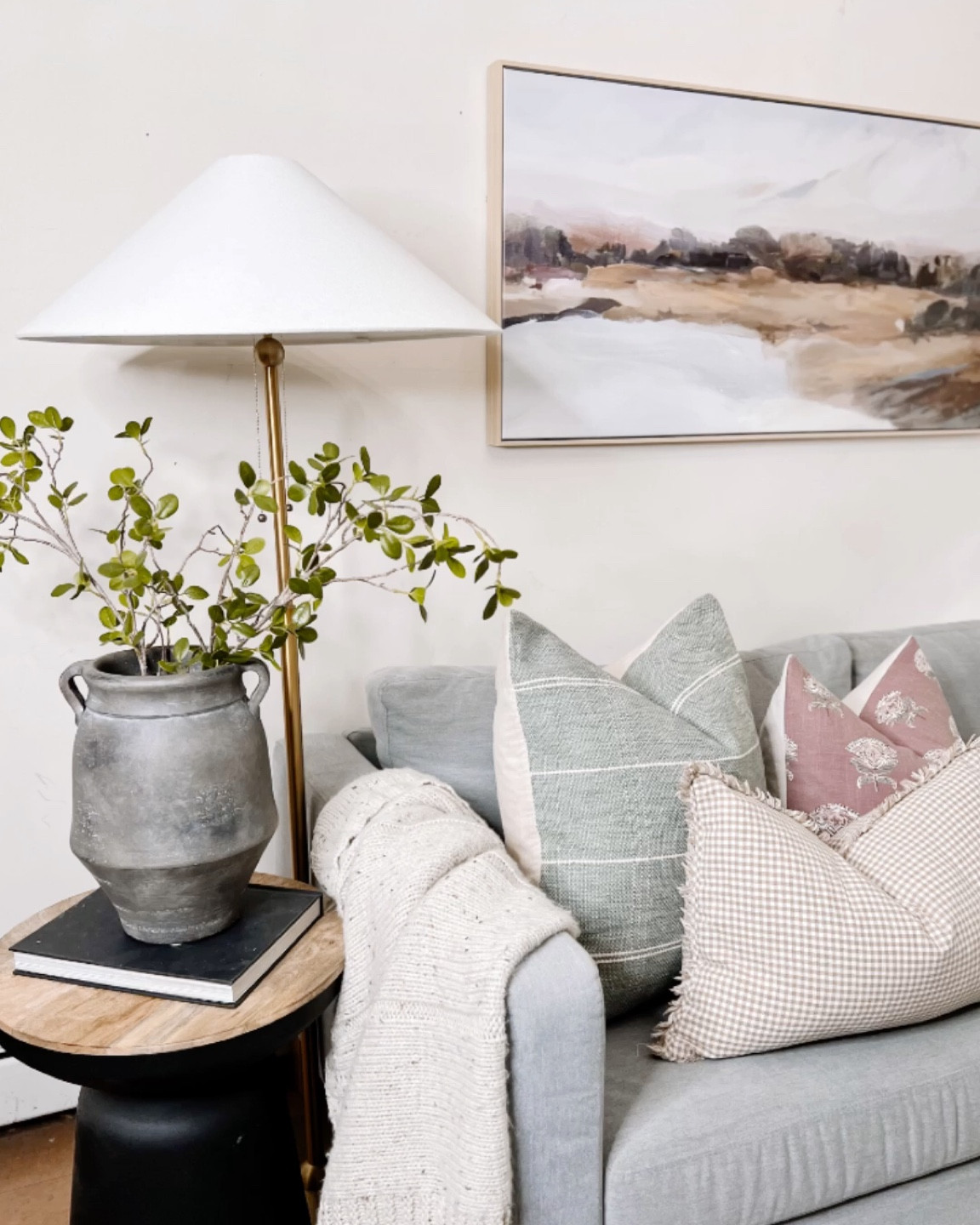 Lampshade cleaner, lamp, floor lamp, wall art, vase. Pillows, throw pillows, blanket. 

#LTKstyletip #LTKFind #LTKhome