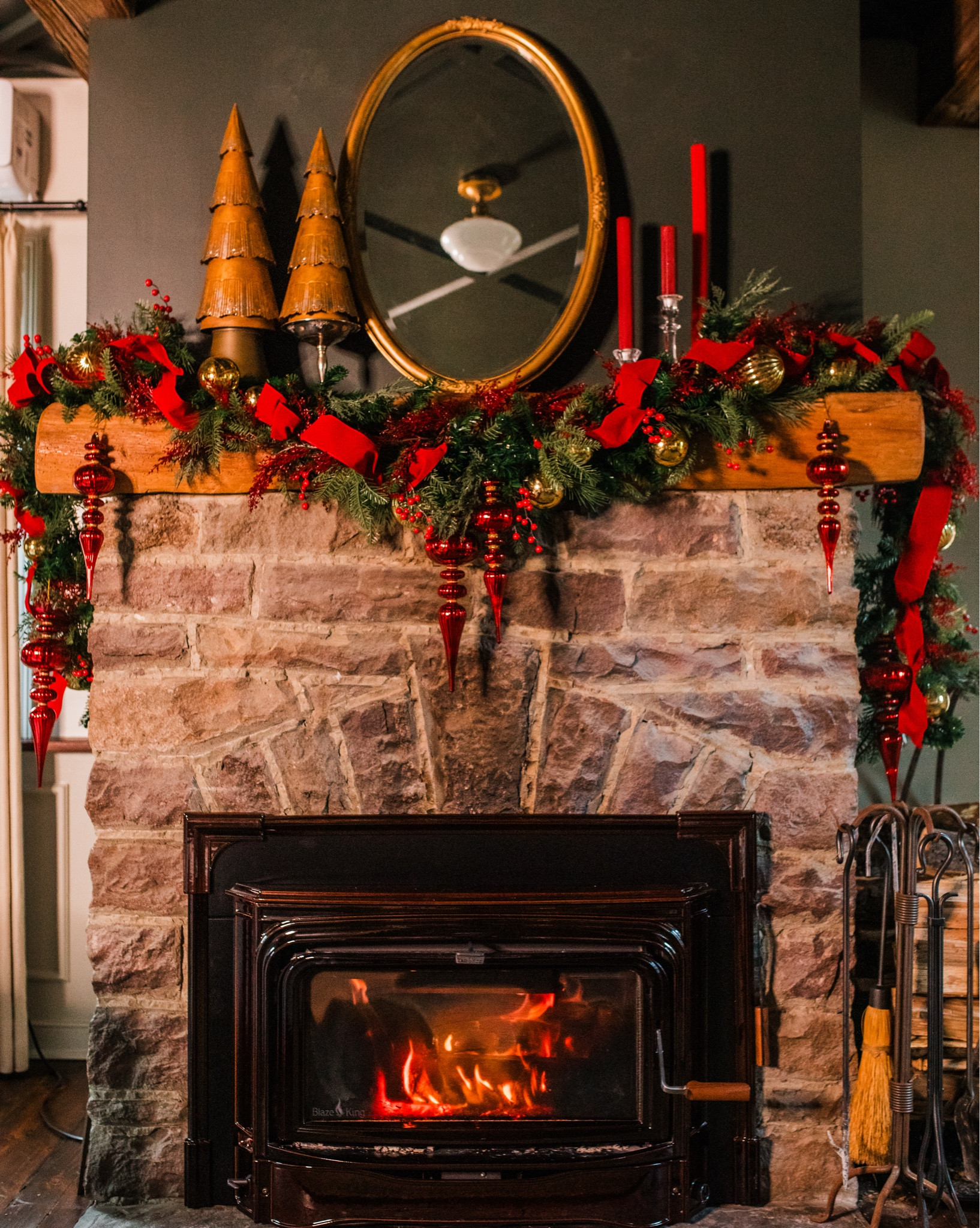 Classic Christmas Mantle Decor — Similar Finds to Recreate the Look

#LTKSeasonal #LTKU #LTKHoliday