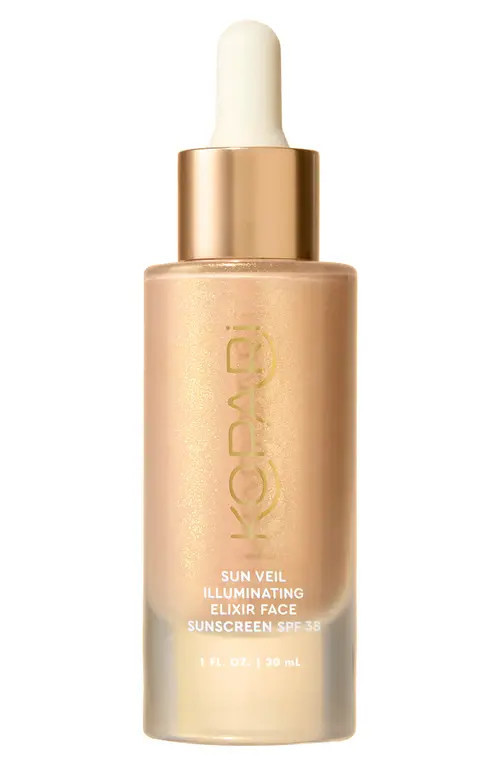 Kopari Sun Veil Illuminating Elixir Face Sunscreen SPF 38 at Nordstrom, Size 1 Oz | Nordstrom