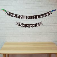 Race Car Birthday Banner, Party, Decoration, Two Fast, Custom Parties By Partyatyourdoor On Etsy | Etsy (US)