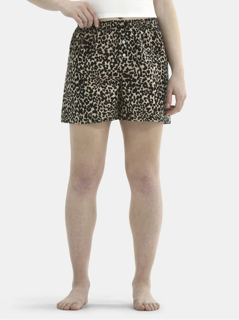 No Boundaries Sleepwear Boxer Shorts, Women's | Walmart (US)