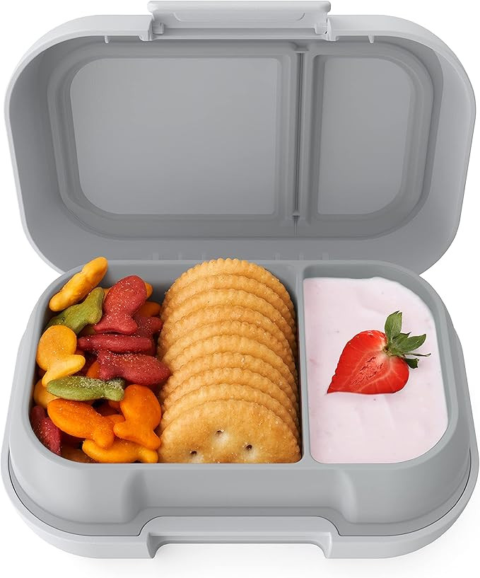 Bentgo Kids Snack - 2 Compartment Leak-Proof Bento-Style Food Storage for Snacks and Small Meals,... | Amazon (US)