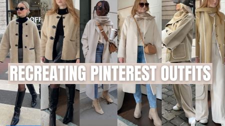 Recreating Pinterest Outfits YouTube video clothing items! As seen on YouTube : @affordablebyamanda is my channel name / I shared winter outfit ideas with designer inspired Amazon fashion finds / size m In these pieces! Click to shop!! 

#LTKmidsize #LTKstyletip #LTKfindsunder50