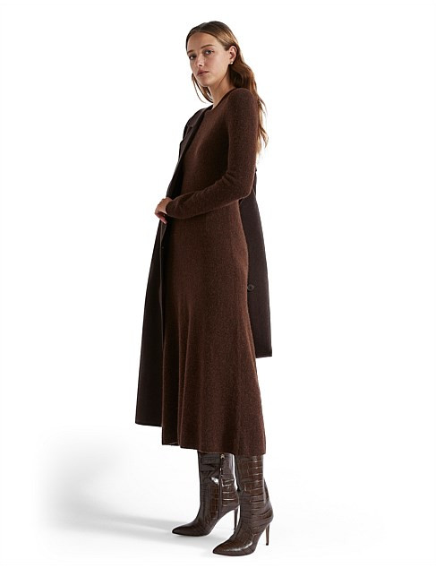 SEAM FRONT KNIT DRESS | David Jones (Australia & New Zealand)