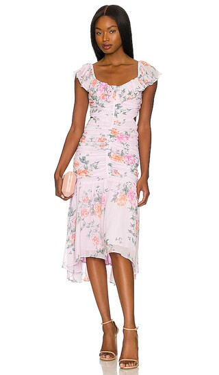 ASTR the Label Devereaux Dress in Pink. - size S (also in M) | Revolve Clothing (Global)