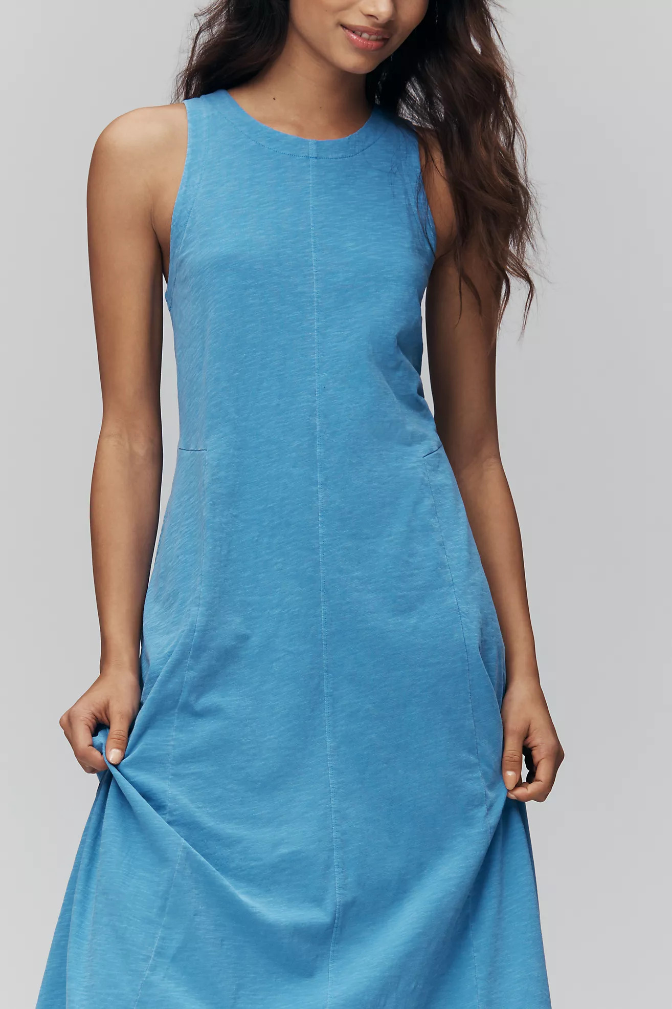Z Supply Waters Edge Sleeveless Midi Dress | Anthropologie (US)