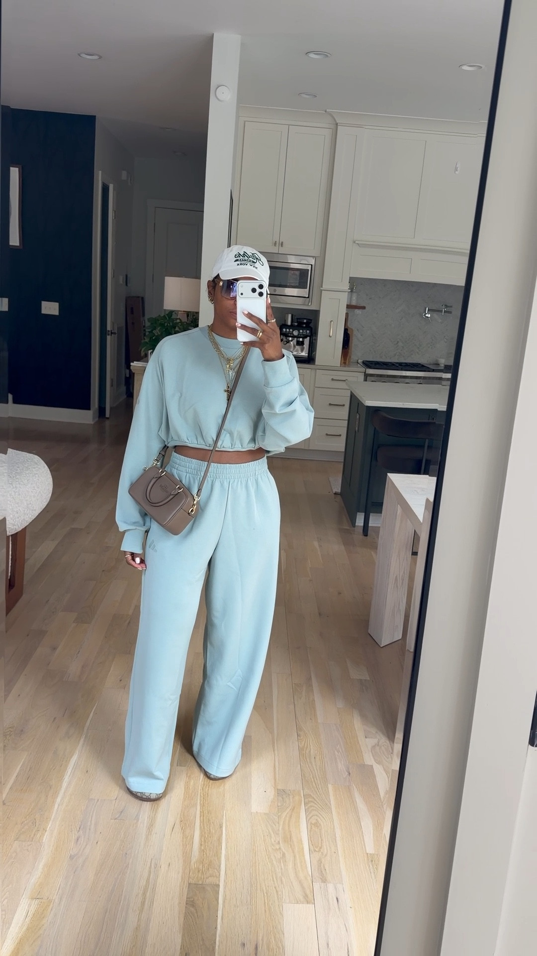 top: Small
pants: Mediumm