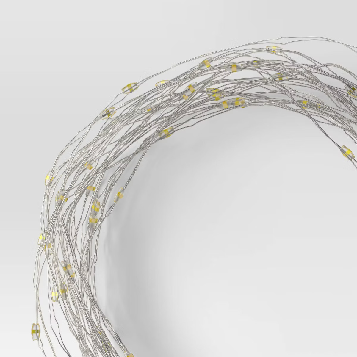 10.5' 30ct. Battery Operated LED Dewdrop Fairy String Lights Warm White with Wire - Room Essentia... | Target