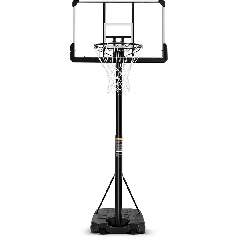 Portable Basketball Hoop Goal Basketball Hoop System Height Adjustable 7 ft. 6 in..10 ft. with 44... | Walmart (US)
