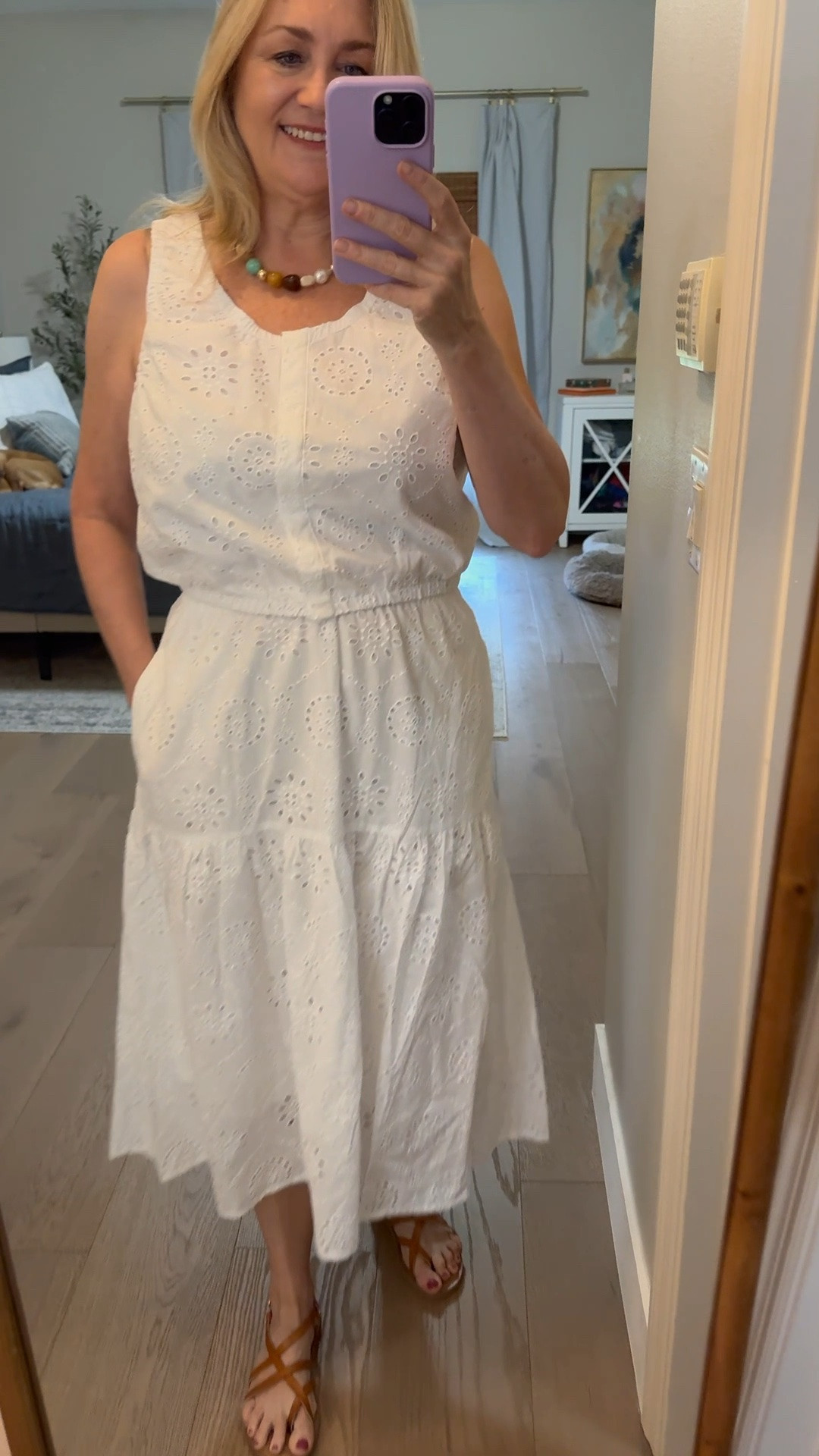 Eyelet matching set, summer outfit, sale, midi skirt

#LTKootd #LTKSeasonal #LTKSaleAlert