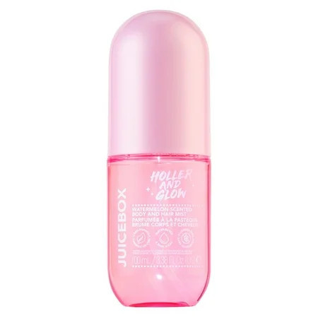 Holler and Glow Juice Box Body & Hair Mist Fruity Scented Water Based 3.38 Fl Oz | Walmart (US)