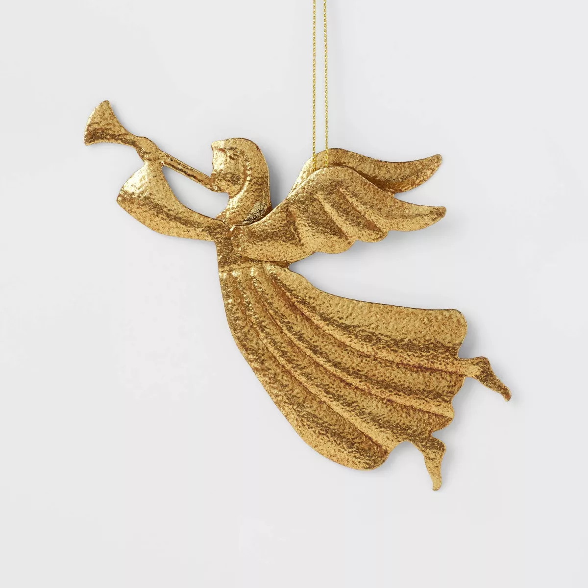 Metal Angel Christmas Tree Ornament Gold - Wondershop™ | Target