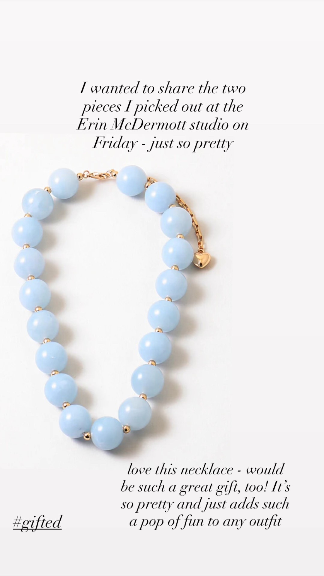 Love this beautiful necklace from Erin McDermott jewelry

#LTKFindsUnder100 #LTKWorkwear #LTKTravel