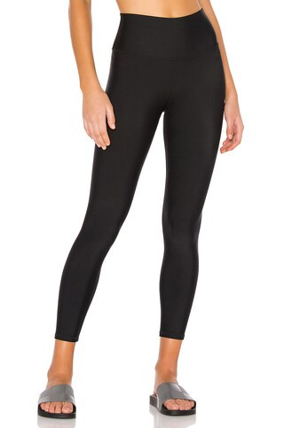alo 7/8 High Waist Airlift Legging in Black from Revolve.com | Revolve Clothing (Global)
