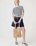 Classic-fit boatneck T-shirt in stripe | J. Crew US