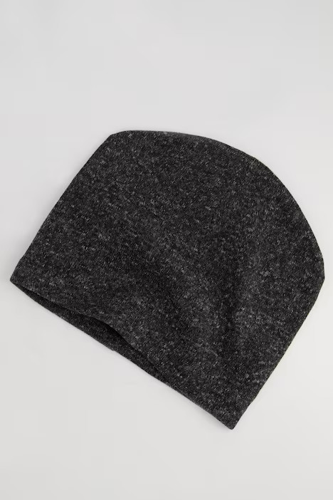 Sweater Knit Heathered Hat | Ulla Popken - US