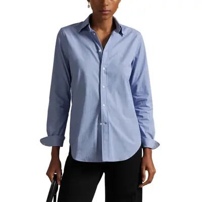 End-On-End Slim Fit Stretch Cotton Button-Down Shirt | Nordstrom