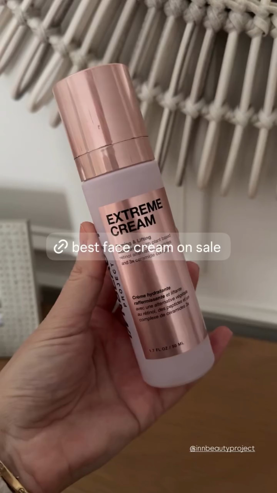 My favorite daily face cream from @InnBeauty Project is on sale! Packed with all the good stuff, it makes my skin feel so good and doesn’t make me break out 🙌🏻

#LTKmorningroutine #LTKBeauty #LTKSaleAlert