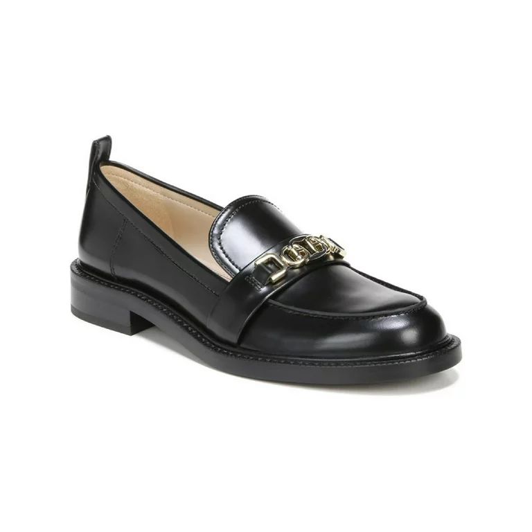 Sam Edelman Womens Christy Leather Slip On Loafers - Walmart.com | Walmart (US)