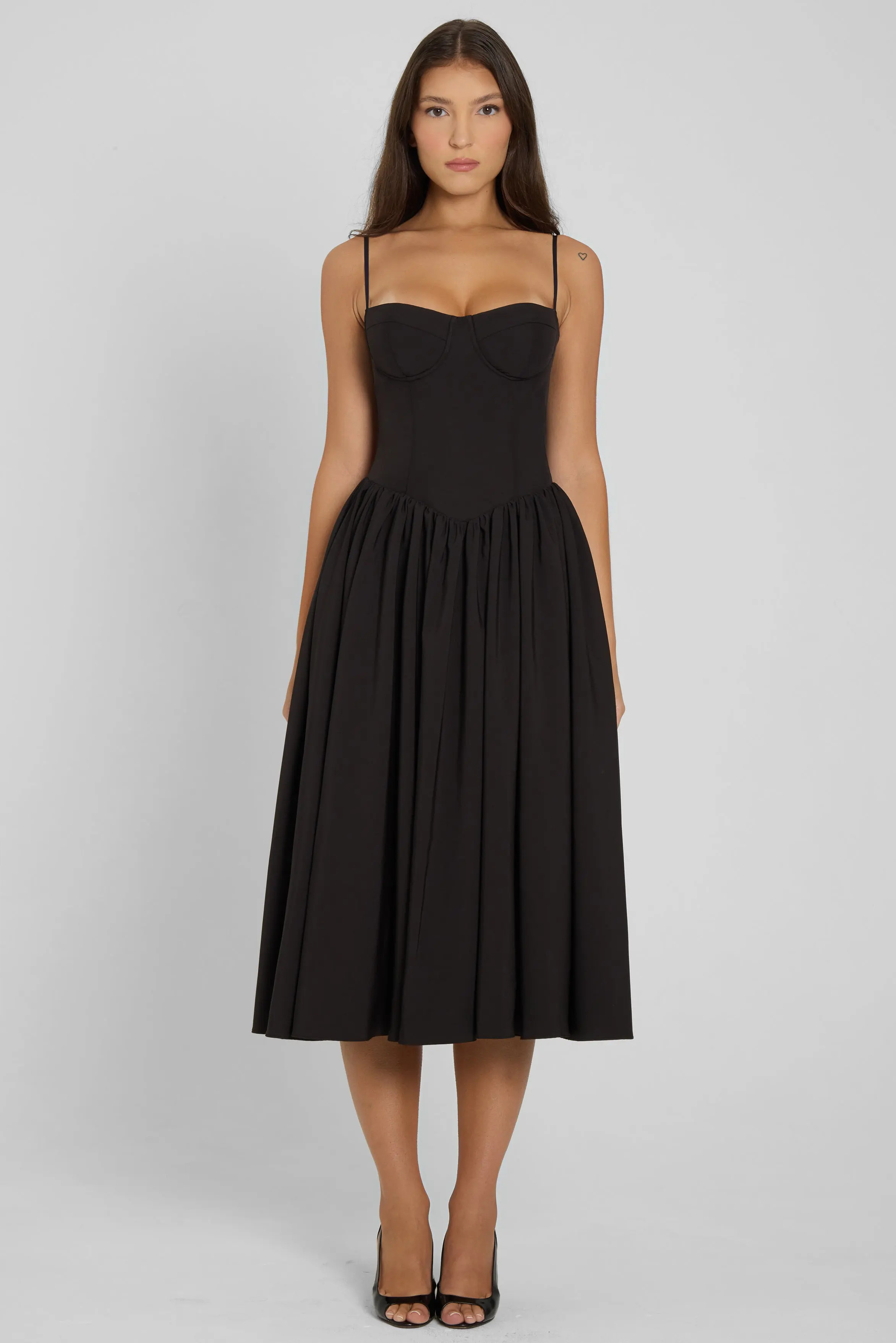 LEAU Ballerina Bustier Midi Dress (Women) | Nordstrom | Nordstrom