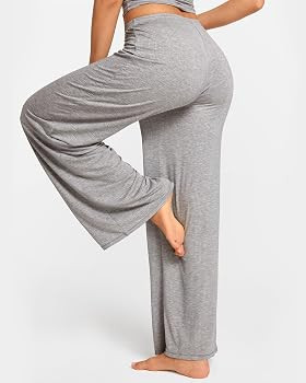 Natrelax Modal Ribbed Pajamas Pants | Amazon (US)