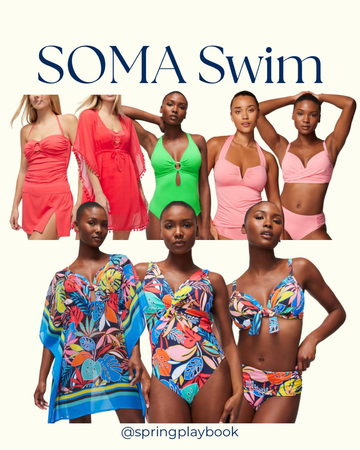 Swim at SOMA. Tankinis, one piece swim, swim skirt, and coverups

Print - Clear & Warm Spring
Shortcake - All
Green - Warm Spring
Pink - Light Spring

#createdcolorful #createdcolorfulspring #hocspring #tcispring #pcaspring #lightspring #warmspring #truespring #brightspring #clearspring #paintboxspring #bluespring

#LTKmidsize #LTKswim #LTKSeasonal