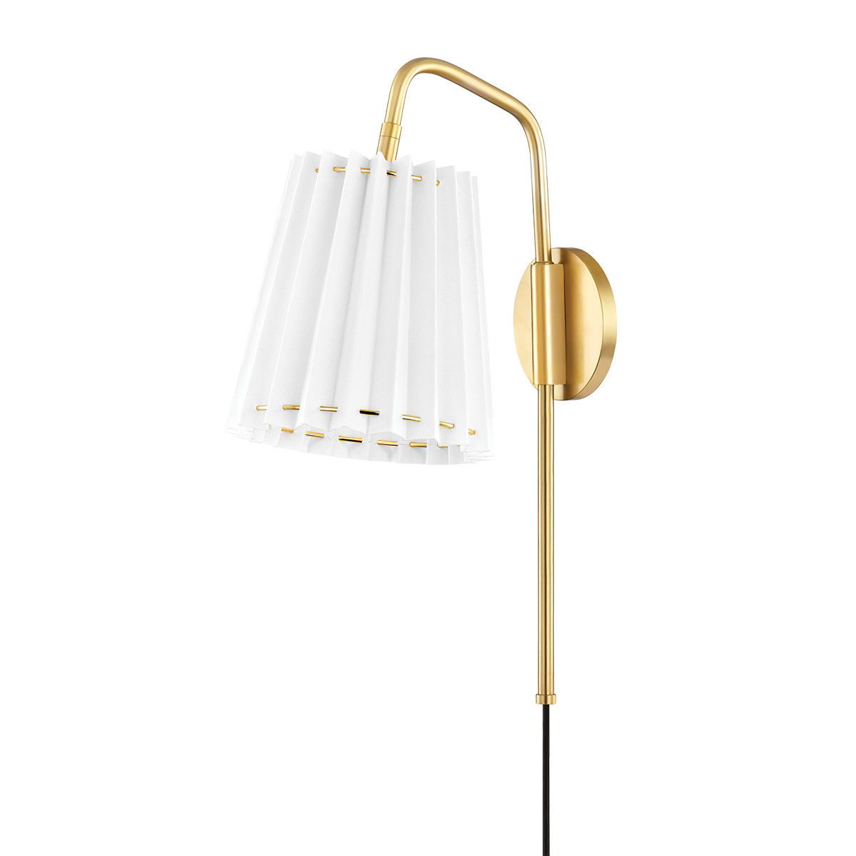 Demi 1 Light Plug-In Sconce | Mitzi