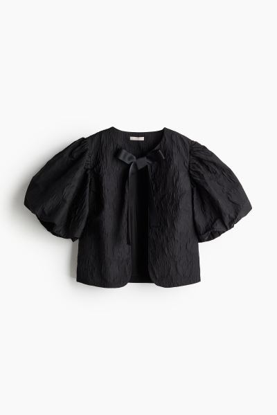 Balloon-sleeved blouse | H&M (UK, MY, IN, SG, PH, TW, HK)