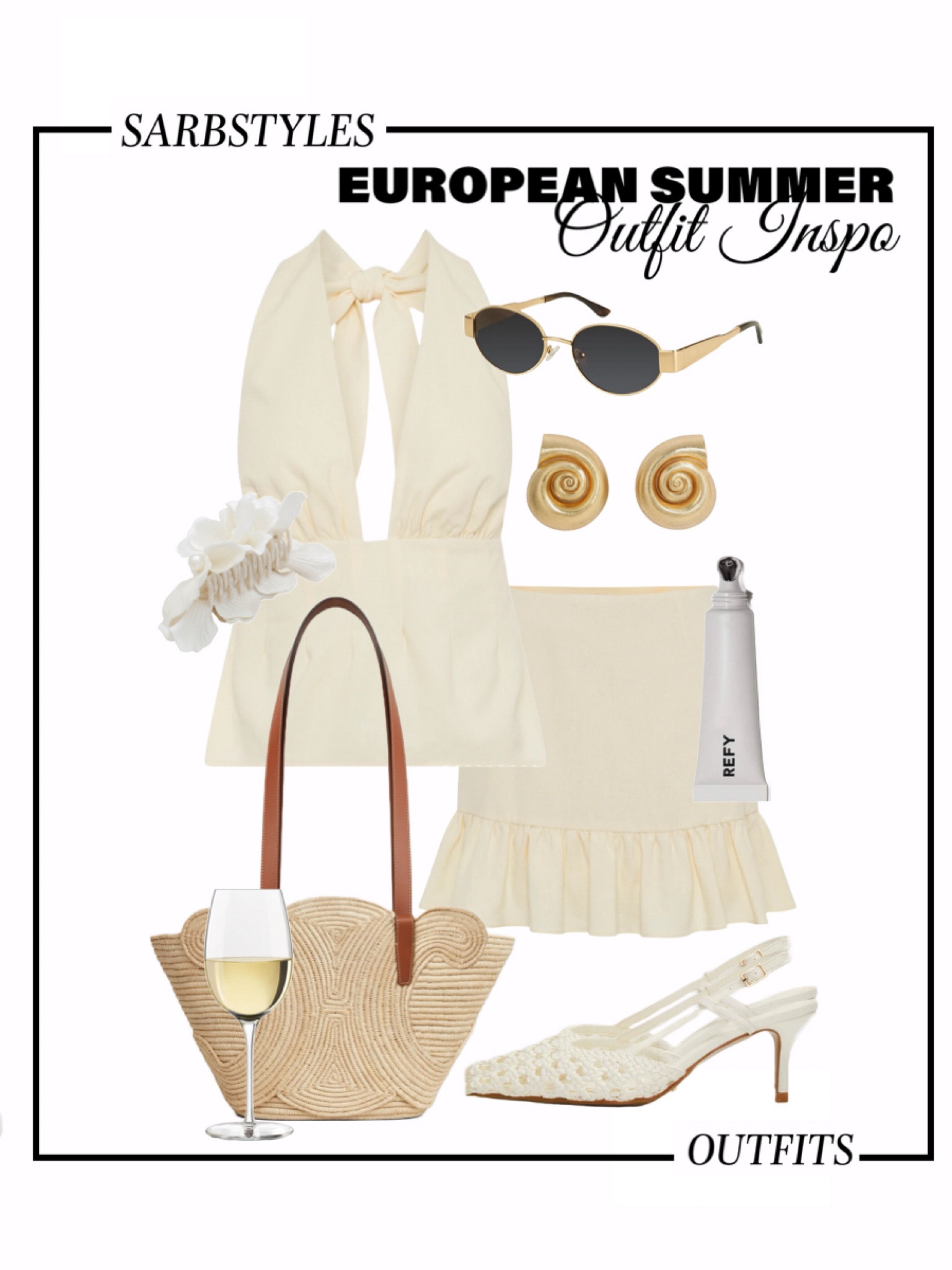 european summer outfit inspo 🐚☀️🍸📸 

➡️comment & follow for new content ideas for future posts!

➡️everything linked below🤍

MENTIONS: 
@meshki @vicicollection @amazon @revolve @refy @nordstrom

TAGS:
#europeansummer #outfitinspo #eurosummer #summeroutfit #summerfashion #europefashion #fashiontiktok #wardrobe #wardrobestylist #styling #virtualstyling #virtualstylist  #fashion #style #ootd #sarbstyles #outfits #moodboard #fashiontips

#LTKStyleTip #LTKSeasonal #LTKTravel