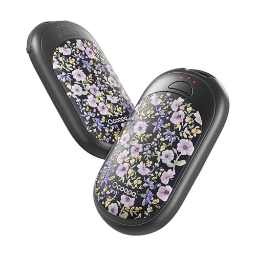 OCOOPA Magnetic Hand Warmers Rechargeable 2 Pack, Gifts for Women Girls Teens, White Elephant Gifts for Adults, Christmas Stocking Stuffers Birthday Anniversary, UT3 Lite - Artists in Bloom Design | Amazon (US)