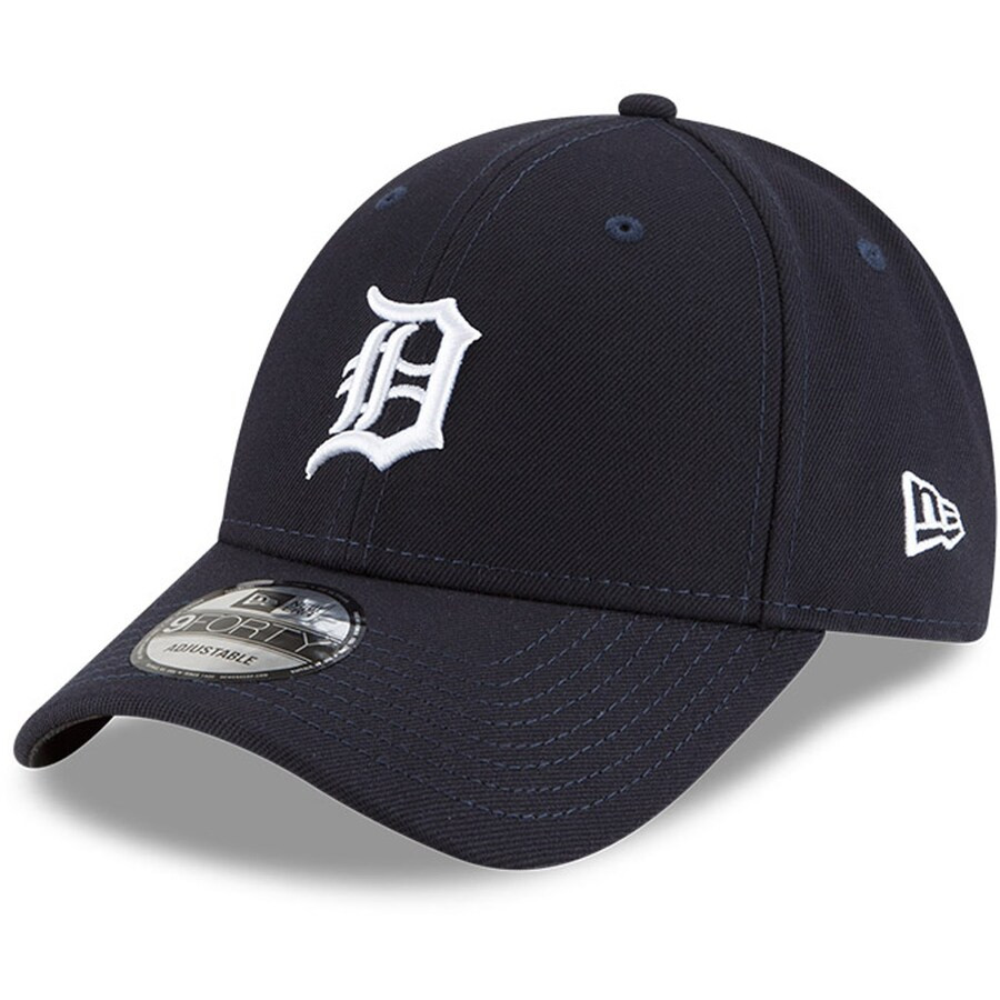 Detroit Tigers New Era Home Team The League 9FORTY Adjustable Hat - Navy | Lids