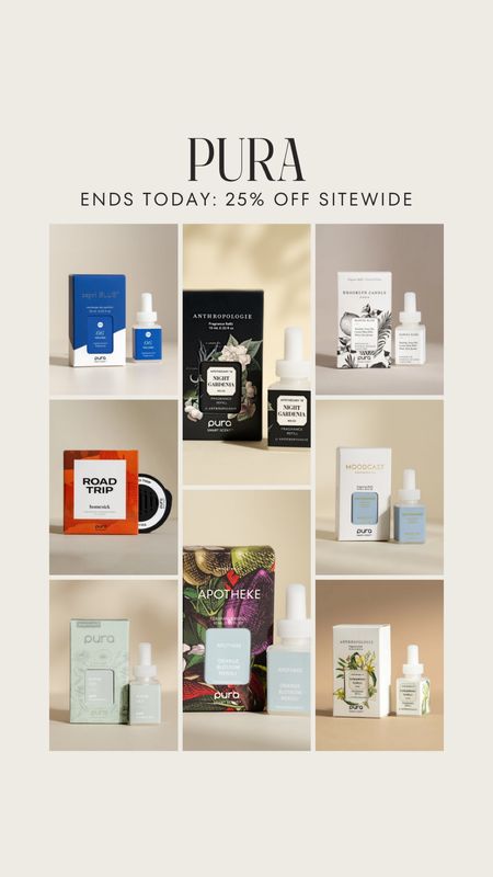 Pura home fragrance sale finds

Home fragrance faves , anthropologie fragrance , anthro candle , capri blue volcano , spring scents , homesick road trip , Brooklyn candle Hawaii rain , water lily , apotheke orange blossom neroli , night gardenia , moodcast daydreamer , 

#LTKhome #LTKSpringSale #LTKsalealert