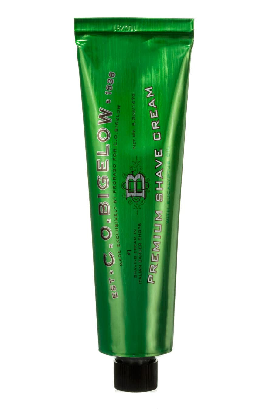 C.O. Bigelow Shaving Cream for Men, Premium Shave Cream, 5.2 Oz. with Eucalytpus & Coconut Oil to Protect Against Razor Burn and Irritation, For All Skin Types | Amazon (US)