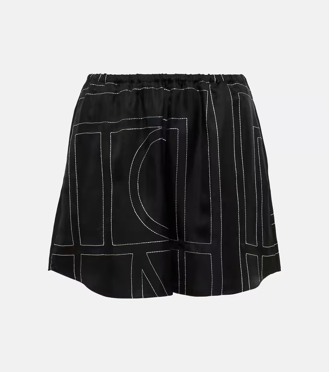 Logo silk shorts | Mytheresa (US/CA)