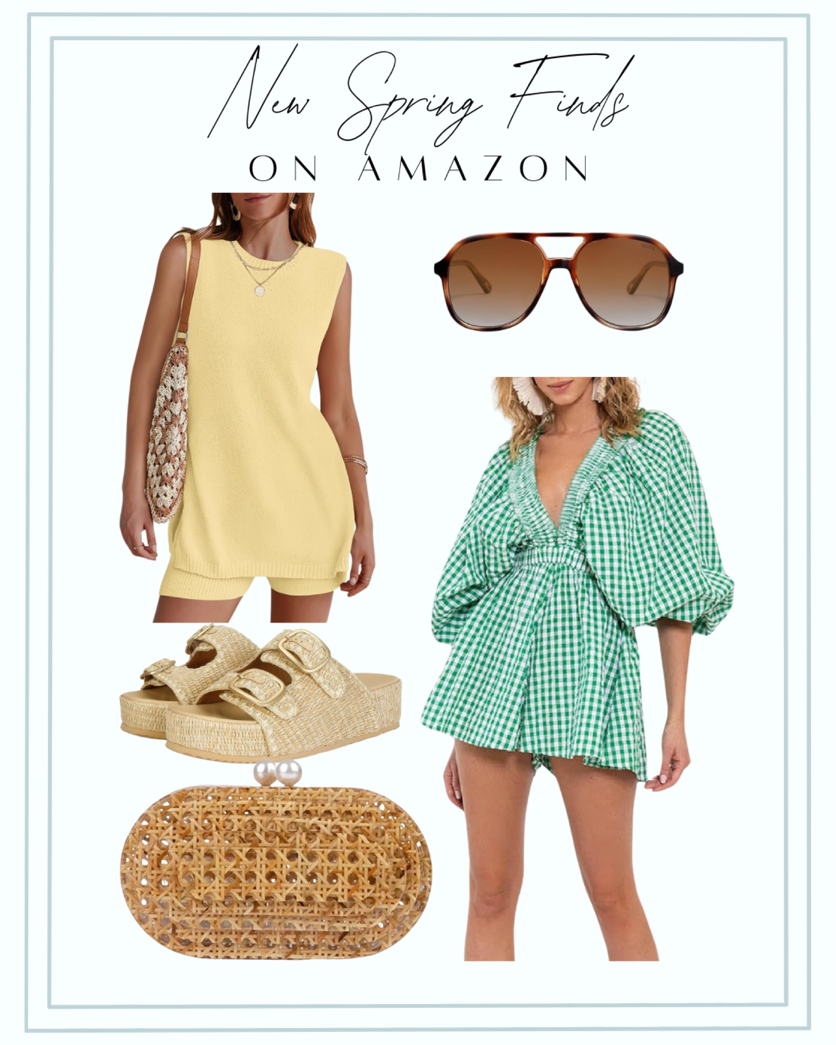 Spring fashion finds on Amazon / spring outfits / spring fashion inspo 

#LTKStyleTip #LTKSeasonal #LTKTravel