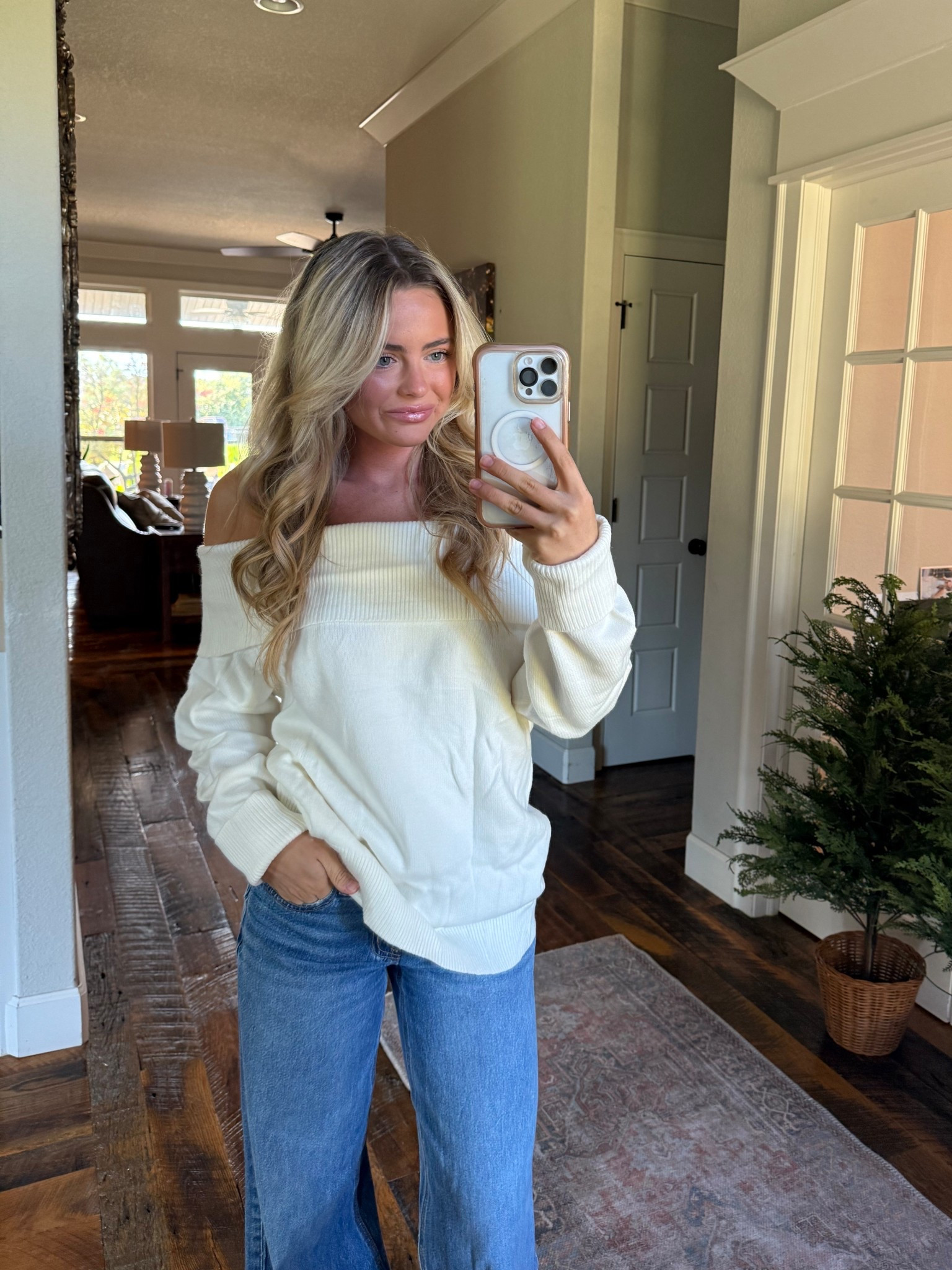 Obsessed with this sweater! ON SALE TODAY & TOMORROW FOR PRIME MEMBERS!! 🤍